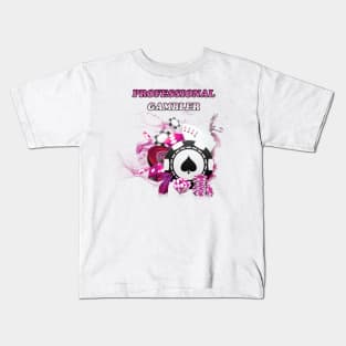 Professional Gambler Kids T-Shirt